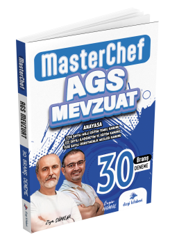 Dizgi Kitap 2025 MasterChef MEB AGS Mevzuat Tamamı Video Çözümlü 30 Branş Deneme Ziya Sümer Özgür Hamal