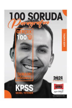 Yargı Yayınları 2024 KPSS 5Yüz 100 Soruda Tamamı Çözümlü Paragrafın Gerçek 100'ü