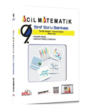 Acil Yayınları 9. Sınıf Acil Matematik Soru Bankası