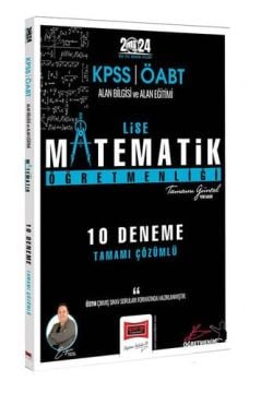 Yargı Yayınları 2024 ÖABT Lise Matematik Öğretmenliği 10 Deneme sınavı