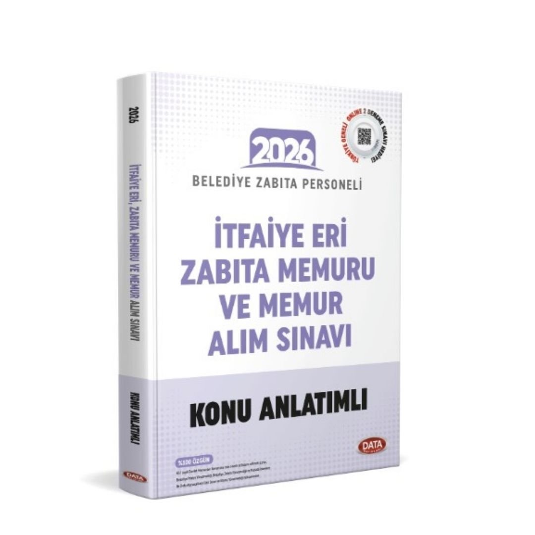İtfaiye Eri, Zabıta Memuru Ve Memur Alım Sınavı Konu Anlatımlı Data Yayınları