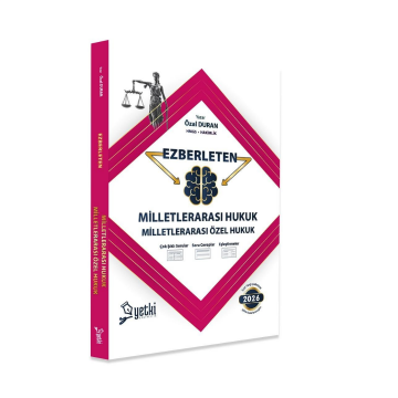 2026 Ezberleten Milletlerarası Hukuk Milletlerarası Özel Hukuk Yetki Yayınları