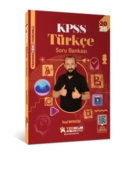 Yediiklim Yayınları 2026 KPSS Atölye Serisi Genel Yetenek Türkçe Tamamı Video Çözümlü Soru Bankası Yusuf Bayraktar