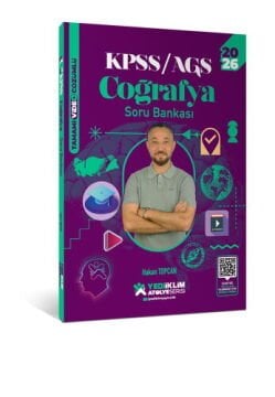 Yediiklim Yayınları 2026 KPSS AGS Atölye Serisi Genel Kültür Coğrafya Tamamı Video Çözümlü Soru Bankası