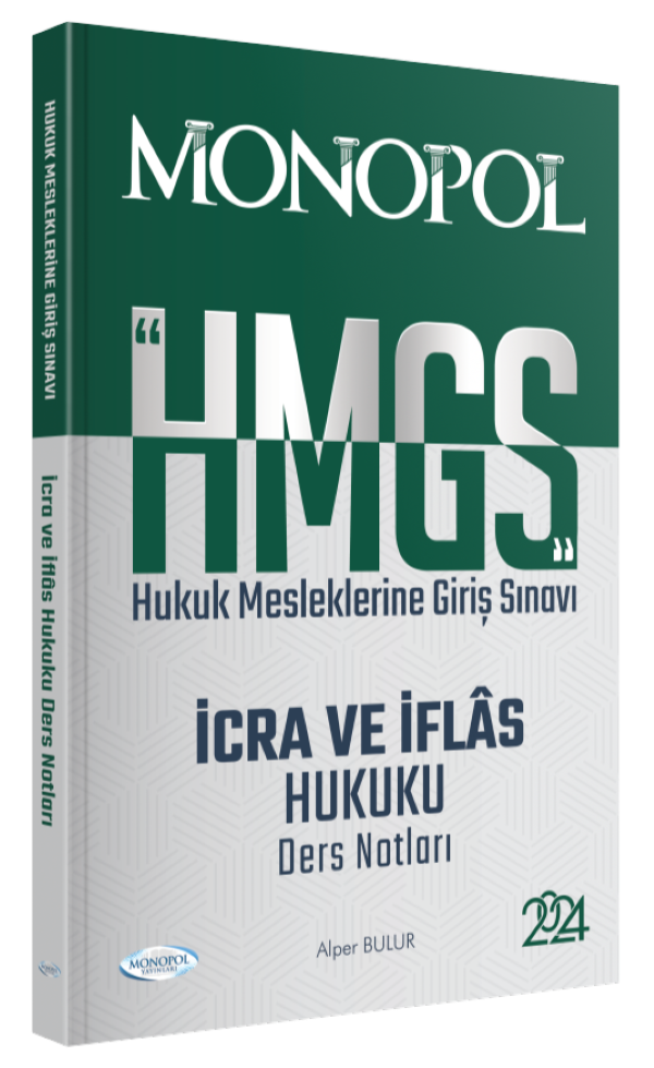 Hmgs İcra ve İflas Hukuku Ders Notları 2024 Monopol Yayınları