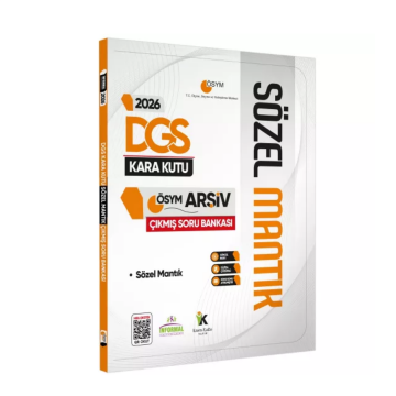 2026 DGS SÖZEL MANTIK Kara Kutu ÖSYM Çıkmış Soru Havuzu Bankası Konu Özetli Dijital Çözümlü İnformal Yayınları
