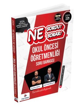 Dizgi Kitap 2024 KPSS Okul Öncesi Öğretmenliği Ne Sordu Ne Sorar Tamamı PDF Çözümlü Soru bankası - İbrahim İşkar- Gazi Karabulut