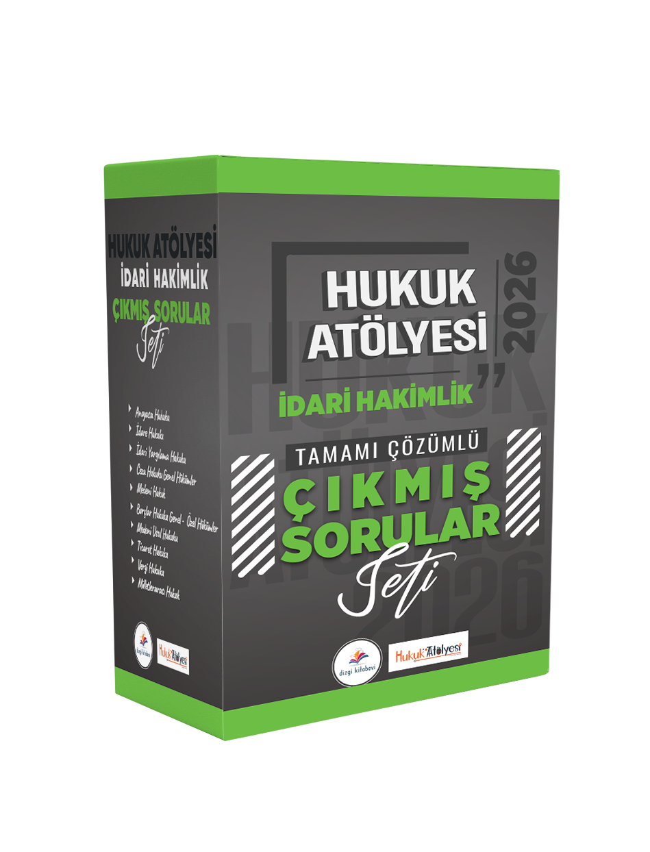 Dizgi Kitap 2026 Hukuk Atölyesi İdari Hakimlik Tamamı Çözümlü Çıkmış Sorular Seti 2. Baskı