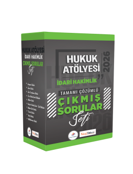 Dizgi Kitap 2026 Hukuk Atölyesi İdari Hakimlik Tamamı Çözümlü Çıkmış Sorular Seti 2. Baskı