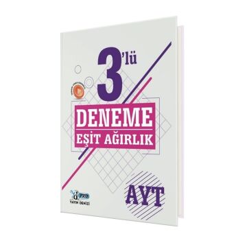 Yayın Denizi AYT Eşit Ağırlık 3 lü Pro Deneme
