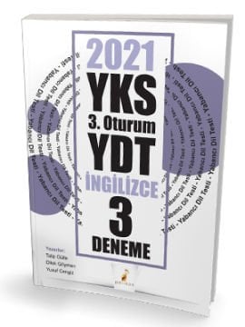 Pelikan Yayınları 2021 YKS YDT İngilizce 3 Deneme Sınavı
