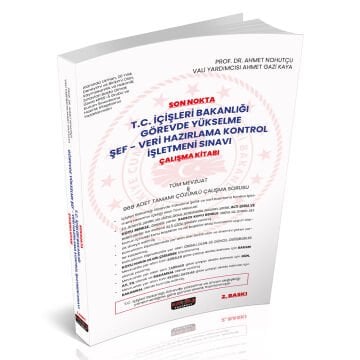 Son Nokta İçişleri Bakanlığı GYS Sınavı Çalışma Kitabı Savaş Yayınları