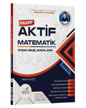Aktif Öğrenme Yayınları TYT Maarif Aktif Matematik 0 dan Başlayanlara