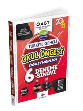 Dizgi Kitap Kpss Okul Öncesi Öğretmenliği Türkiye Geneli Tamamı Çözümlü 6 Deneme Sınavı 2024 İbrahim İşkar- Gazi Karabulut