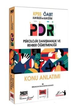 Yargı Yayınları 2024 ÖABT PDR Konu Anlatımı