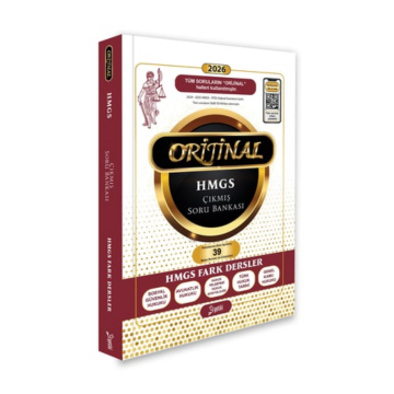 2026 Orijinal HMGS Fark Dersler Çıkmış Soru Bankası Yetki Yayınları