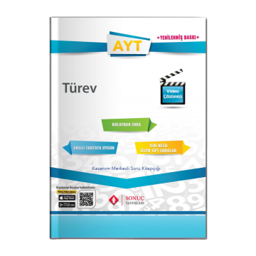 Sonuç Yayınları AYT Türev Kazanım Merkezli Soru Kitapçığı