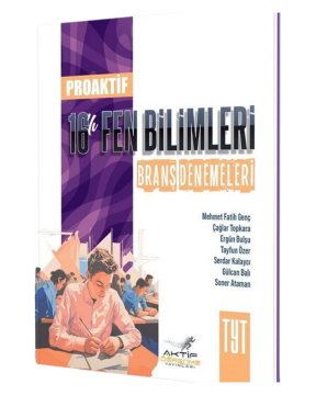 Aktif Öğrenme Yayınları TYT Fen Bilimleri PROAKTİF 16'lı Branş Denemeleri