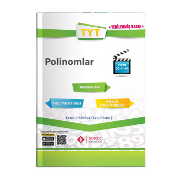 Sonuç Yayınları TYT Polinomlar Kazanım Merkezli Soru Kitapçığı