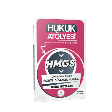 Dizgi Kitap 2026 HMGS Hukuk Atölyesi Hukuk Mesleklerine Giriş Sınavı Çıkmış Soru Örnekli Sosyal Güvenlik Hukuku Ders Notları Dr. Okan Yıldırım 2. Baskı