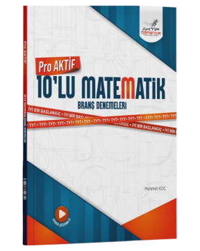 Aktif Öğrenme Yayınları TYT Matematik Aktif Serisi 10'lu Deneme