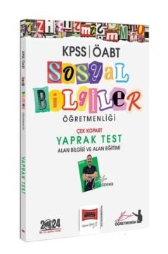 Yargı Yayınları 2024 ÖABT Sosyal Bilgiler Öğretmenliği Yaprak Test (Alan Bilgisi ve Alan Eğitimi)
