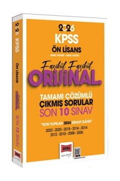 Yargı Yayınları 2026 KPSS Ön Lisans GK-GY Fasikül Fasikül Orijinal Tamamı Çözümlü Çıkmış Son 10 Sınav