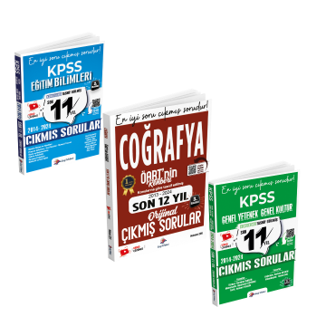 Dizgi Kitap Öabt Coğrafya Öğretmenliği- GY-GK ve Eğitim Bilimleri Konularına Göre Tasnif Edilmiş Video Çözümlü Orijinal Çıkmış Sorular Seti 2025 Mehmet Zor