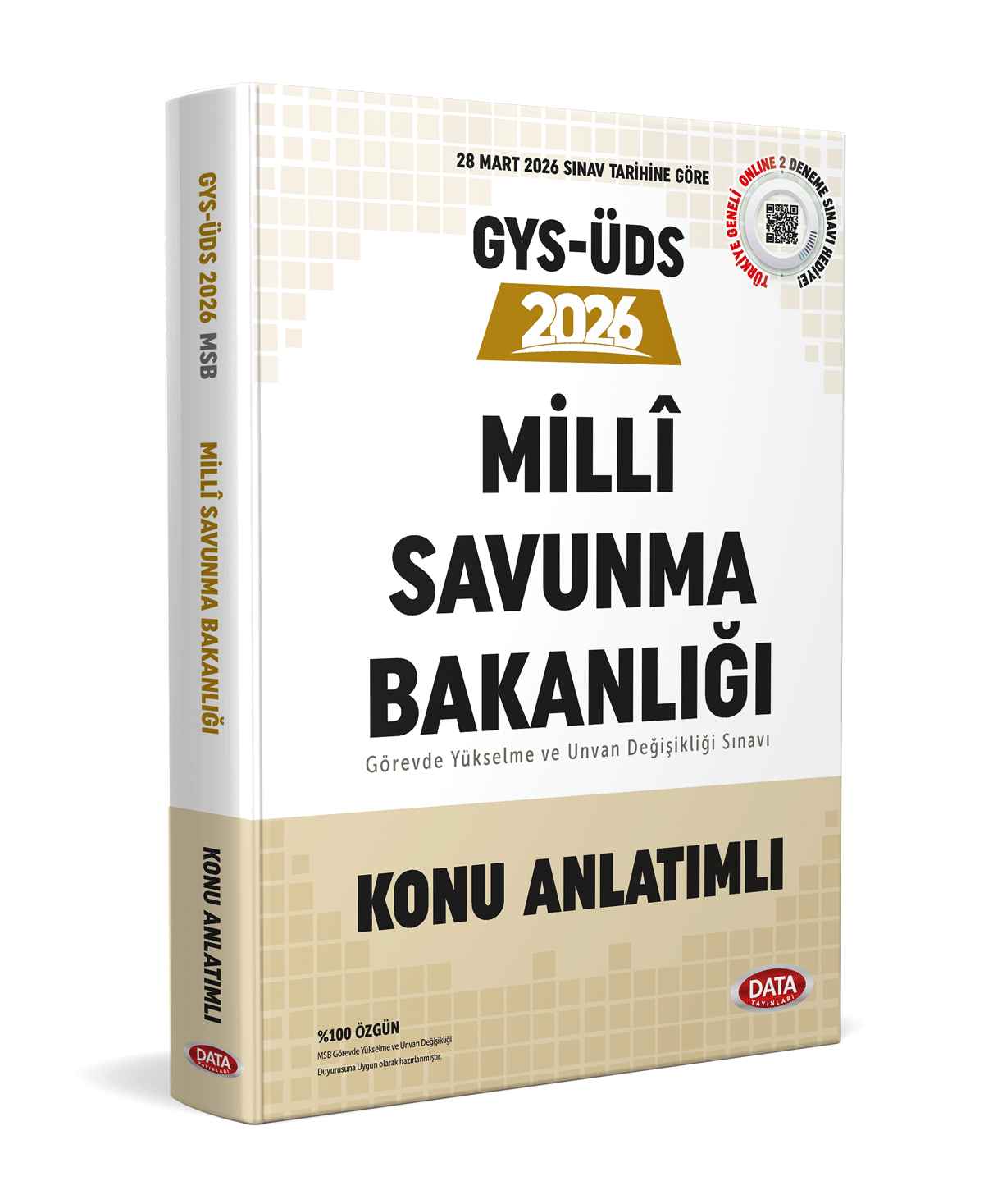 Milli Savunma Bakanlığı 2026 GYS-ÜDS Konu Anlatımlı  Data Yayınları