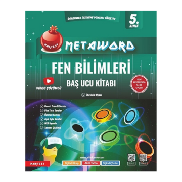 Nartest Yayınları 5. Sınıf Metaword Fen Bilimleri Baş Ucu Kitabı Maarif Modeli