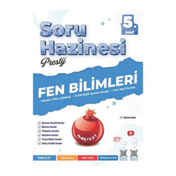 Nartest Yayınları 5. Sınıf Fen Bilimleri Prestij Soru Hazinesi