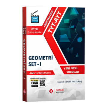 Sonuç Yayınları TYT AYT Geometri Set 1 Yenilenmiş Baskı