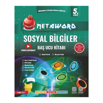 Nartest Yayınları 5. Sınıf Sosyal Bilgiler Metaword Baş Ucu Kitabı Maarif Modeli