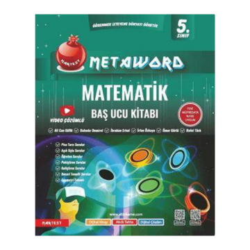 Nartest Yayınları 5. Sınıf Metaword Matematik Baş Ucu Kitabı Maarif Modeli