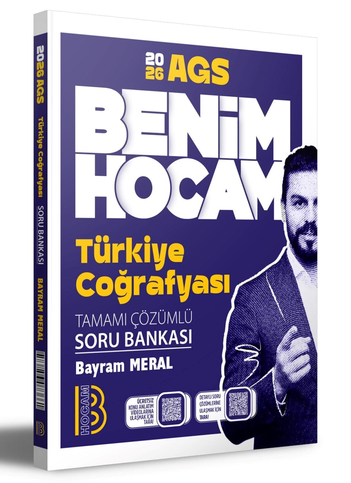 2026 MEB AGS Türkiye Coğrafyası Soru Bankası Bayram Meral Benim Hocam Yayınları