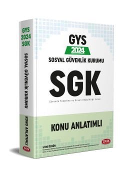 Sosyal Güvenlik Kurumu SGK GYS Konu Anlatımlı Data Yayınları