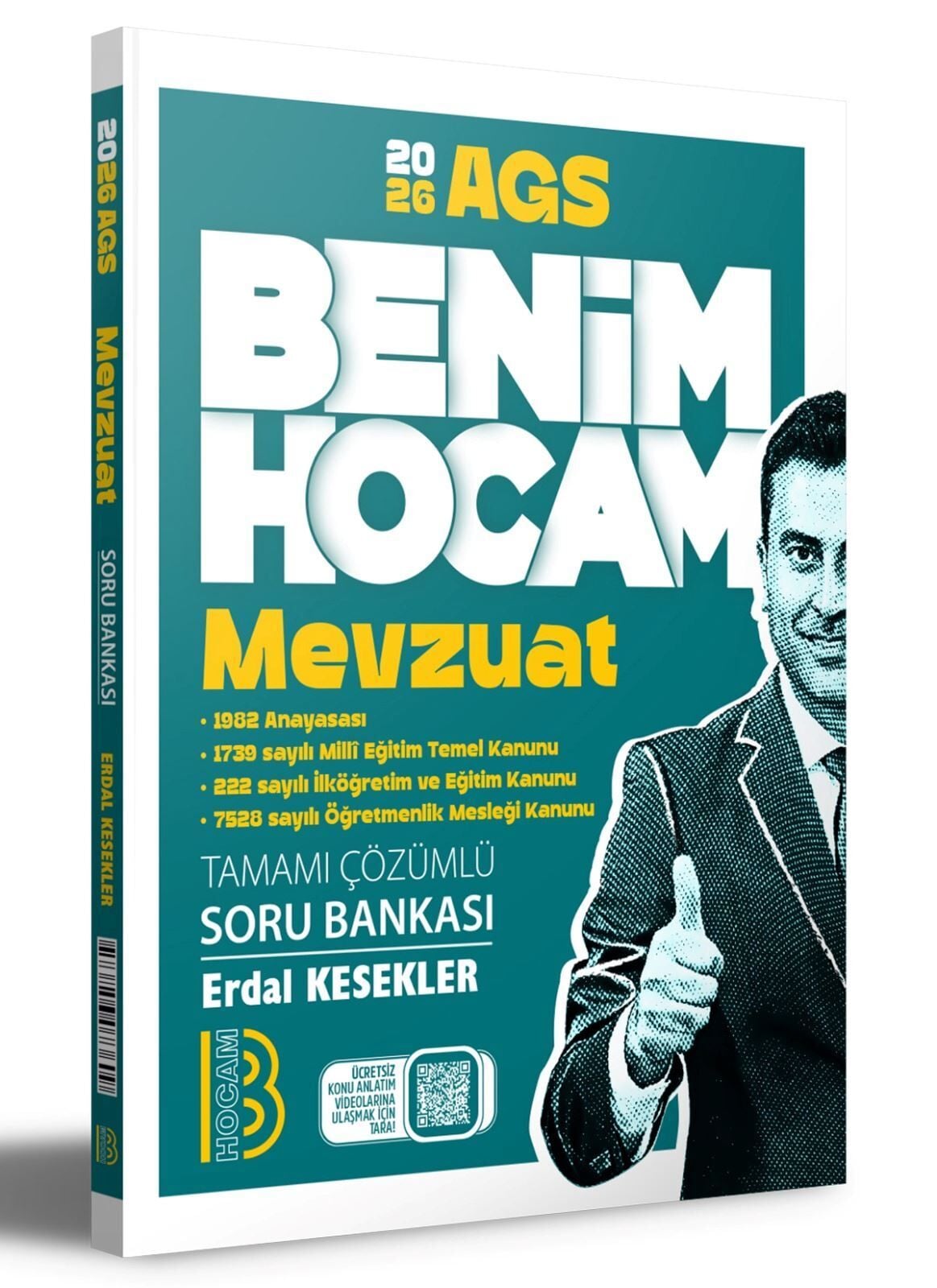 2026 KPSS AGS Mevzuat Tamamı Çözümlü Soru Bankası Benim Hocam Yayınları