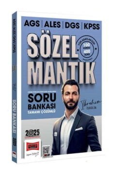 2025 AGS ALES DGS KPSS Sözel Mantık Tamamı Çözümlü Soru Bankası Yargı Yayınları