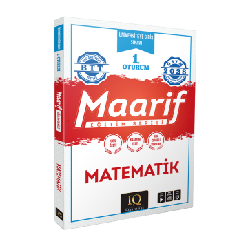 IQ Yayınları 2028 TYT Matematik Maarif Eğitim Serisi 1. Oturum