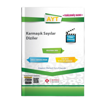 Sonuç Yayınları AYT Karmaşık Sayılar Diziler Soru Kitapçığı