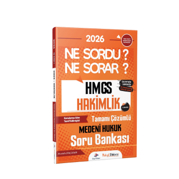 Dizgi Kitap 2026 Hukuk Atölyesi HMGS Hakimlik Ne Sordu Ne Sorar Medeni Hukuk Tamamı Çözümlü Soru Bankası Mustafa Dinçdemir 2. Baskı