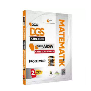 2026 DGS MATEMATİK Kara Kutusu 2.Cilt PROBLEMLER ÖSYM Çıkmış Soru Bankası Özetli Dijital Çözümlü İnformal Yayınları