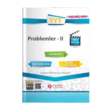 Sonuç Yayınları TYT Problemler II Soru Bankası Yenilenmiş Baskı