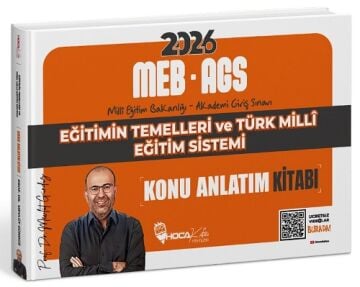 2026 MEB-AGS Eğitimin Temelleri ve Türk Milli Eğitim Sistemi Konu Anlatım Kitabı - Mevlüt Gündüz Hoca Kafası Yayınları