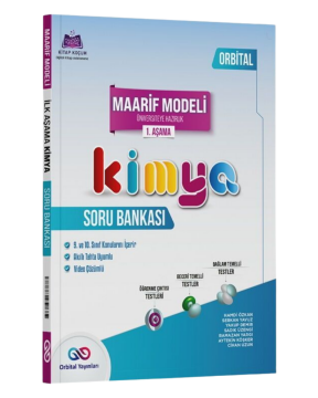 Orbital Yayınları Kimya Maarif Model 1. Aşama Soru Bankası