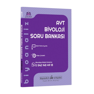 Biyoanaliz Yayınları AYT Biyoloji Soru Bankası