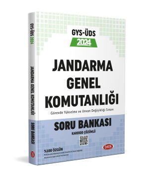 Jandarma Genel Komutanlığı Personeli GYS-ÜDS Soru Bankası Data Yayınları