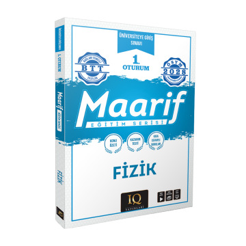 IQ Yayınları 2028 TYT Fizik Maarif Eğitim Serisi 1. Oturum
