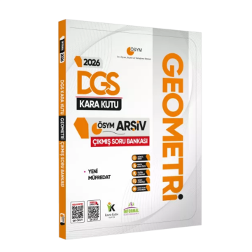 2026 DGS GEOMETRİNİN Kara Kutusu ÖSYM Çıkmış Soru Havuzu Bankası Konu Özetli Video/PDF Çözümlü İnformal Yayınları