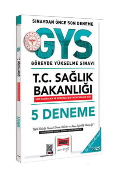 Yargı Yayınları 2025 T.C Sağlık Bakanlığı Veri Hazırlama ve Kontrol İşletmeni Ünvanı İçin 5 Deneme